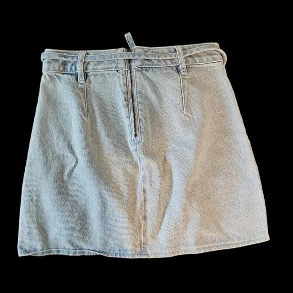 PacSun Belted Tulip Denim Skirt - Picture 6 of 6